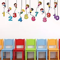 Luke and Lilly 1,2,3,4 Number Kids Wall Sticker(PVC Vinyl,60cm x160cm)-thumb4