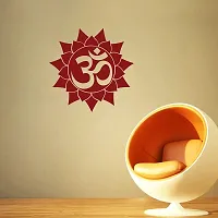 Pshychedelic Collection Diwali Special - OM Decorative Wall Sticker Size - 38 cm x 38 cm-thumb2