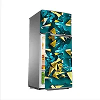 Trendy 3D Colorfuldecorative Extra Large Pvc Vinyl Fridge Sticker (Multicolor, 60 Cm X 160 Cm)-thumb3