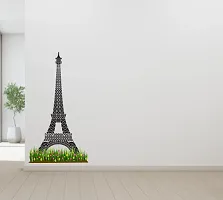 Psychedelic Collection Eiffel Tower Multicolor Self Adhesive Wall Sticker TC66-thumb4