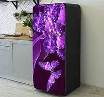 Psychedelic Collection Vinly HD 3D DesingDecorative Extra Large PVC Vinyl Fridge Sticker (Multicolor, 60 cm X 160 cm)_PCFS95_WP-thumb2