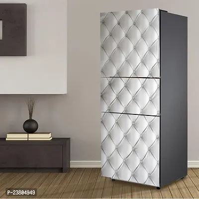 Psychedelic Collection Ornament Symmetry Texture Mapping Pattern metalDecorative Extra Large PVC Vinyl Fridge Sticker (Multicolor, 60 cm X 160 cm)_FD984_WP-thumb5