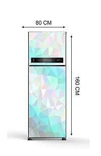 Psychedelic Collection Vinly HD 3D DesingDecorative Extra Large PVC Vinyl Fridge Sticker (Multicolor, 60 cm X 160 cm)_PCFS146_WP-thumb4