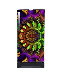 Trendy Abstract Design Colorfull Decorative Fridge Sticker Multicolor Vinyl 120X60-Sdpcfs441-thumb2