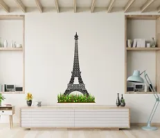 Psychedelic Collection Eiffel Tower Multicolor Self Adhesive Wall Sticker TC66-thumb3