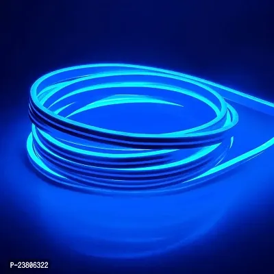 LIGHTAVERSE Blue Strip Light 16.4Ft/5M 12V Flexible Waterproof Power Adapter Included(Led),5 meters-thumb0