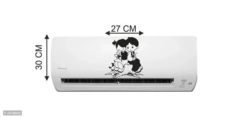 Psychedelic Collection Multi Color Decorative Air Conditioner Sticker - AC Sticker_PCAC209-thumb3