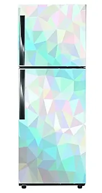 Psychedelic Collection Vinly HD 3D DesingDecorative Extra Large PVC Vinyl Fridge Sticker (Multicolor, 60 cm X 160 cm)_PCFS146_WP-thumb2