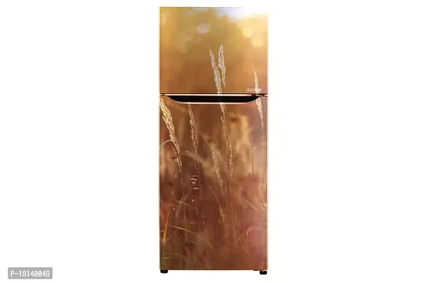 Trendy Abstract Nature Sunset Fridge Wallpaper Poster Adhesive Vinyl Sticker Fridge Wrap Decorative Sticker (Pvc Vinyl Covering Area 60Cm X 160Cm)