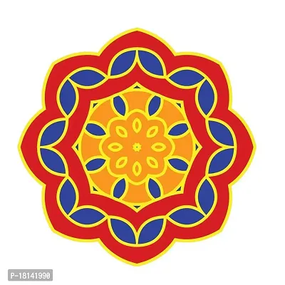 Trendy Diwali Special - Rangoli For Diwali Decoration Floor Sticker-thumb0