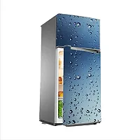 Psychedelic Collection 3D Water Drops Dark EffectDecorative Extra Large PVC Vinyl Fridge Sticker (Multicolor, 60 cm X 160 cm)_FD36_WP-thumb3