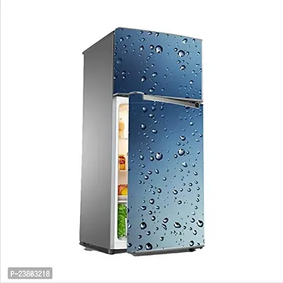 Psychedelic Collection 3D Water Drops Dark EffectDecorative Extra Large PVC Vinyl Fridge Sticker (Multicolor, 60 cm X 160 cm)_FD36_WP-thumb4