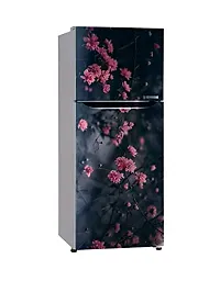 Advait Designs - Abstract Natural Pink Flower Wallpaper Poster Adhesive Vinyl Sticker Fridge wrap Decorative Sticker (PVC Vinyl Covering Area 60cm X 160cm) FD174-thumb1