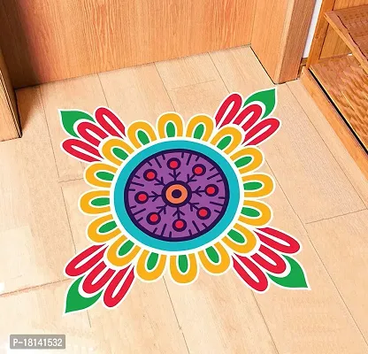 Trendy Diwali Special - Rangoli For Diwali Decoration Floor Sticker-thumb2