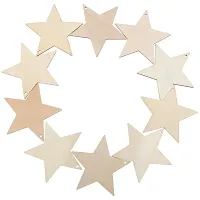 Psychedelic Collection Paintable Blank Star Shape Wooden Laser Cut for Decoration DIY Prodcuts (Pack of 50)-thumb3