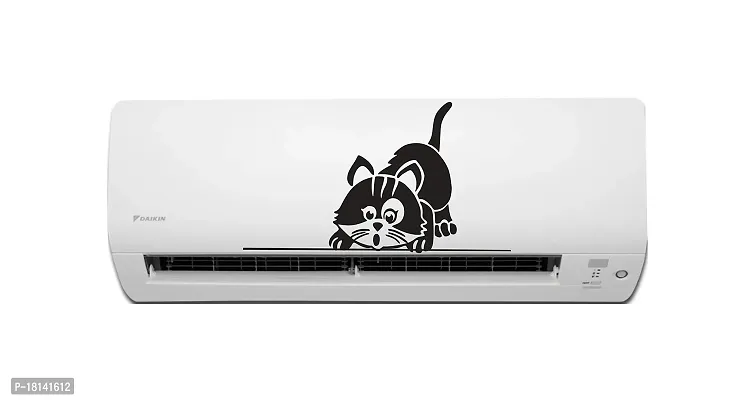 Trendy Multi Color Decorative Air Conditioner Sticker - Ac Stickerpcac215