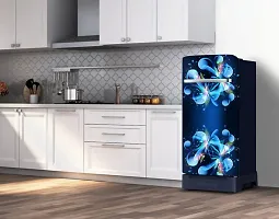 Psychedelic Collection Abstract Colourful Design Fridge Wrap Vinyl Decorative Sticker (120 X 60Cm)-thumb4