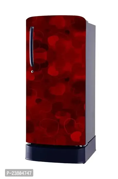 Psychedelic Collection Abstract Design Coloufull Flower Fridge Sticker(Multicolor Vinyl 120X60)-SD_PCFS394