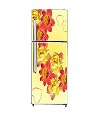 Psychedelic Collection Vinly HD 3D DesingDecorative Extra Large PVC Vinyl Fridge Sticker (Multicolor, 60 cm X 160 cm)_PCFS97_WP-thumb3