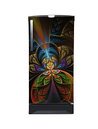 Trendy Abstract Design Colorfull Decorative Fridge Sticker Multicolor Vinyl 120X60-Sdpcfs442-thumb2