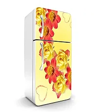 Psychedelic Collection Vinly HD 3D DesingDecorative Extra Large PVC Vinyl Fridge Sticker (Multicolor, 60 cm X 160 cm)_PCFS97_WP-thumb2