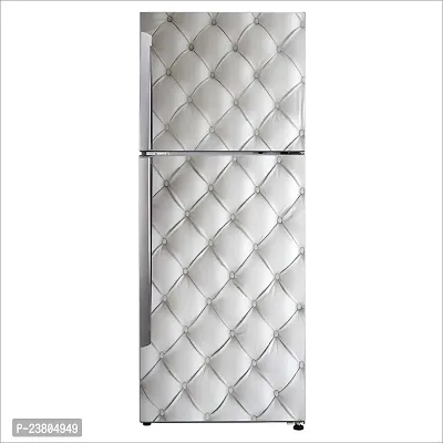 Psychedelic Collection Ornament Symmetry Texture Mapping Pattern metalDecorative Extra Large PVC Vinyl Fridge Sticker (Multicolor, 60 cm X 160 cm)_FD984_WP