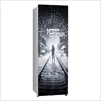 Psychedelic Collection Metro Exodus Last Light 4a gamesDecorative Extra Large PVC Vinyl Fridge Sticker (Multicolor, 60 cm X 160 cm)-thumb1