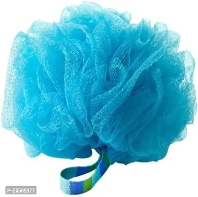 Premium Quality Loofah Round Bath Puff Scrubber For Bath - Body Cleaning Cleaners Sponge L-8-thumb0