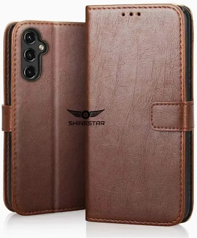 Samsung Galaxy F54 5g ( Leather Flip Cover )