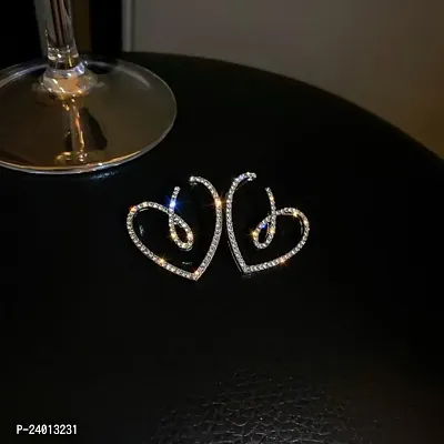 Elegant Stainless Steel Earrings For Women-thumb0