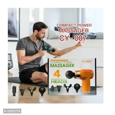 Heavix Cy-007 Elite Compact Massage Gun with 4 Interchangeable Heads-thumb4