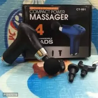 Heavix Cy-007 Elite Compact Massage Gun with 4 Interchangeable Heads-thumb2