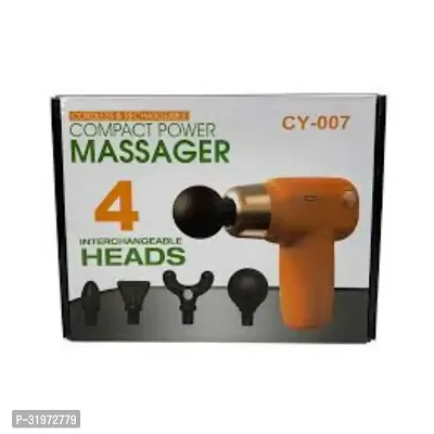 Heavix Cy-007 Elite Compact Massage Gun with 4 Interchangeable Heads-thumb3