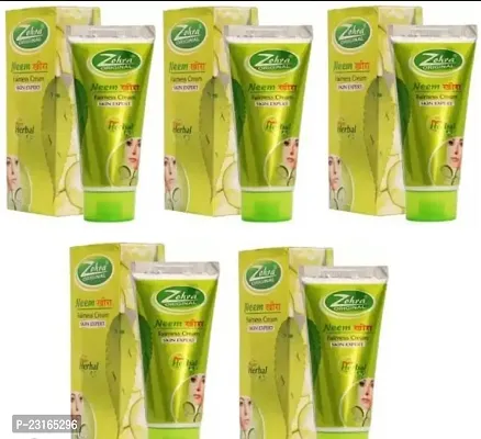 ZOHRA NEEM KHEERA SKIN EXPERT CREAM 60 GRM PACK OF 5-thumb0