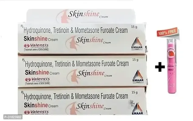 Skin Shine Cream Pack Of 3 And Pink balm-thumb0