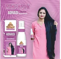 Adivasi Herbal Shampoo for Healthy Scalp  Hair Growth | Sulphate, Paraben Free | Gentle Cleansing  Nourishment for Lush Hair - 100ml (Pack Of 2)-thumb3