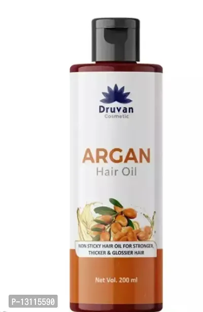 Argan Oil for Hair Regrowth and Hair Fall Control Hair Oil (200ml)-thumb0