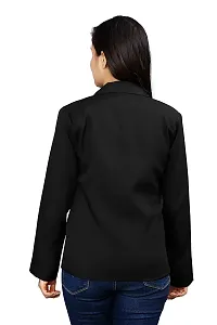 Inaaya Women's Single-Breasted Blazer/Formal Blazer/Casual Blazer/Full Sleeve Blazer/Regular Fit Blazer/Clean Look/Regular Length Blazer-thumb1