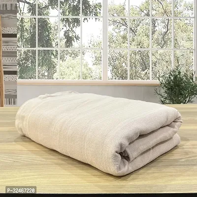 LABHAM  250GSM Lightweight And Absorbent Quick Dry Travel Friendly  1pc Bath Towel 70cm x 140cm  for Men And Women  Beige-thumb0