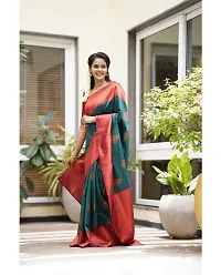 Classic Poly Silk Jacquard Saree with Blouse piece-thumb3