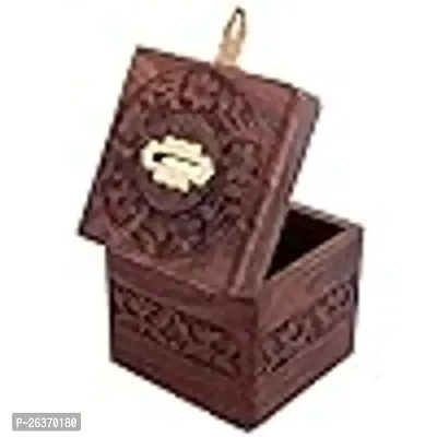 Handmade Wooden Coin Box, Money Storage Box,Wooden Piggy Bank, Money Bank,-thumb5