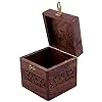 Handmade Wooden Coin Box, Money Storage Box,Wooden Piggy Bank, Money Bank,-thumb1