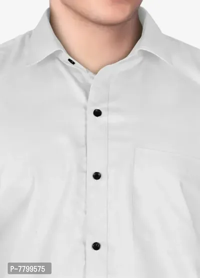 White 2 P Full Sleeve Men Shirt-thumb2
