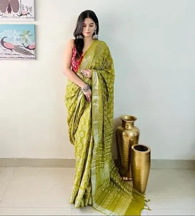 Stylish Saree with Blouse piece for Women