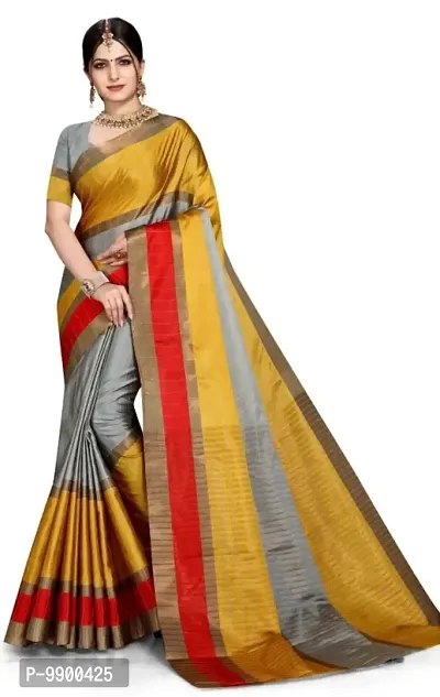 Cotton Silk saree-thumb0