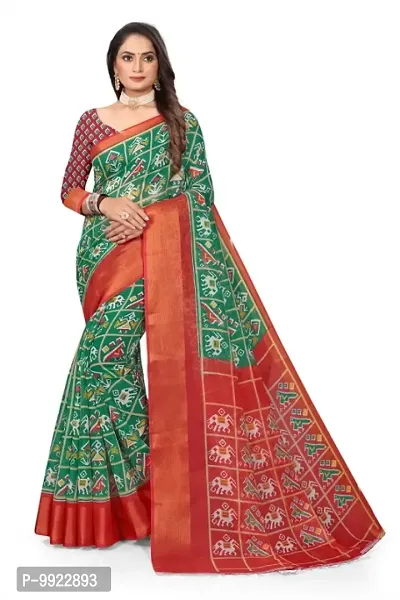 Cotton Blend printed saree