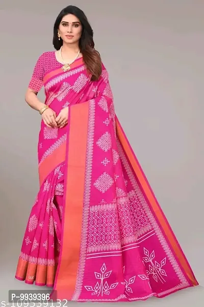 Cotton Printed Saree For Women-thumb0