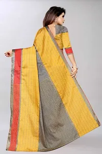 Beautiful Cotton Saree with Blouse piece-thumb2