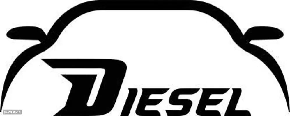 ne2han Diesel Sticker Decal for Car Black 2 x 5 inch