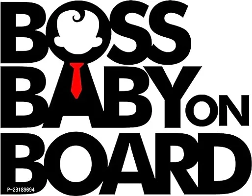 ne2han Boss Baby On Board Sticker and Decals for car-thumb0